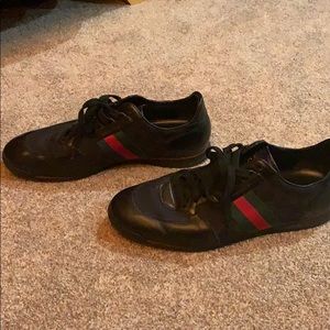Black Gucci shoes